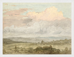 14.25 × 18.25 in – Canvas On Board, White Frame