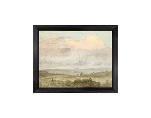 Hudson River School – Clouds, Hudson Valley C. 1870