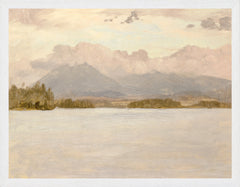 14.25 × 18.25 in – Canvas On Board, White Frame
