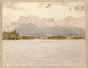 Hudson River School – Lake Katahdin C. 1870