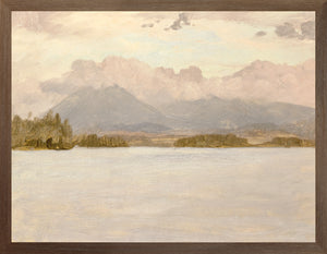 Hudson River School – Lake Katahdin C. 1870