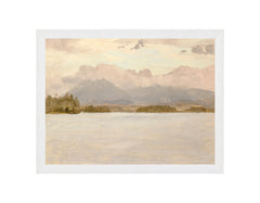 10.25 × 13.25 in – Canvas On Board, White Frame
