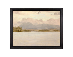 10.25 × 13.25 in – Canvas On Board, Black Frame