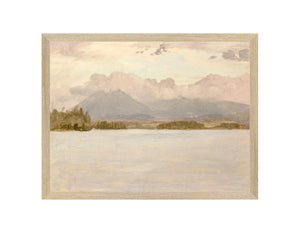 Hudson River School – Lake Katahdin C. 1870