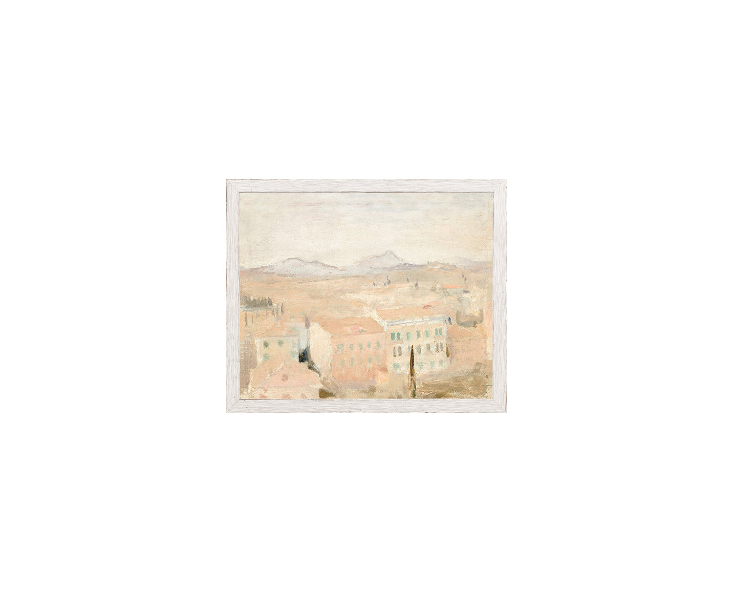Serie Lienzo Crudo – Vista desde el Balcón