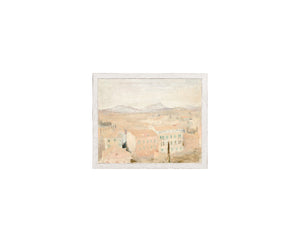 Serie Lienzo Crudo – Vista desde el Balcón