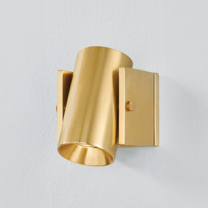 Nowra Wall Sconce in Aged Brass - Alt [2306-AGB]