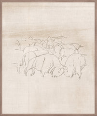 20.75 × 24.75 in – Natural