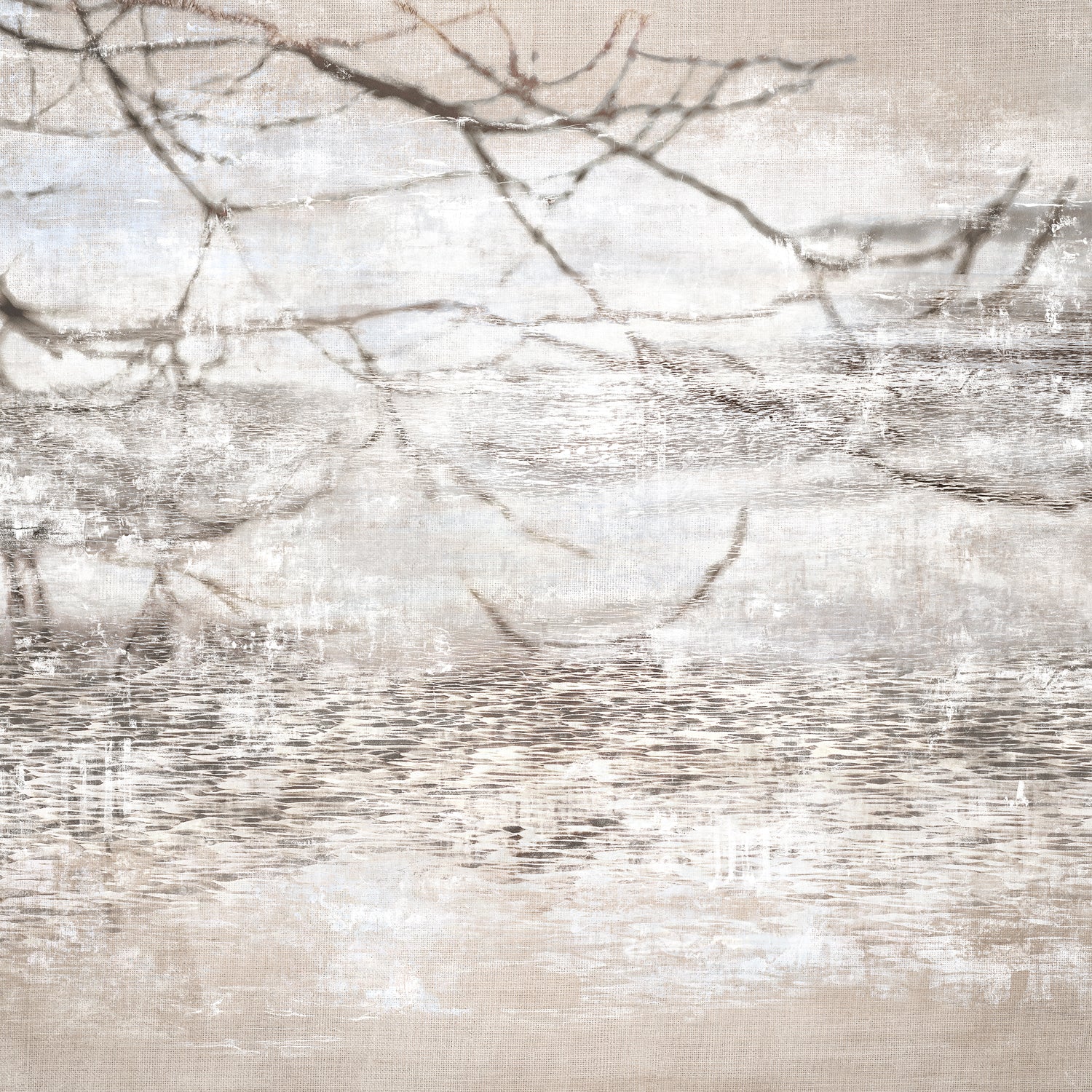 Allusive Memory I, Mid, Gallery Wrap Canvas — Celadon Art at Laurie Yapp Home.