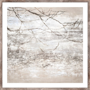Allusive Memory I, Small, Glass Framed — Celadon Art at Laurie Yapp Home.