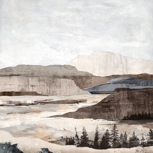Territory I — nature and landscape fine art print in cool tones at Laurie Yapp Home