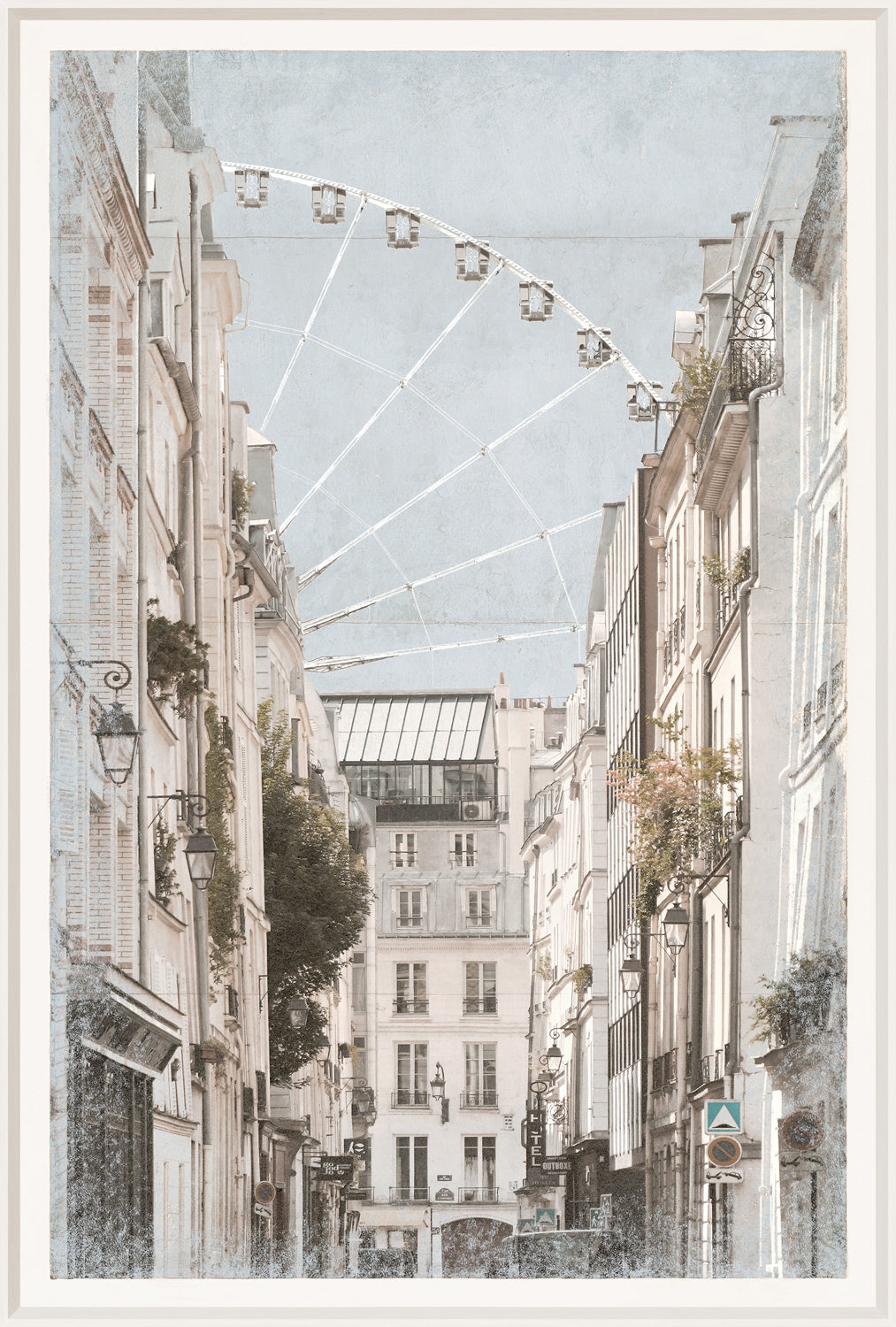Vista de una calle de París II