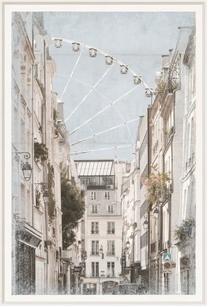 Vista de una calle de París II