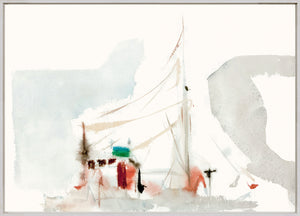 Marina View I wall art