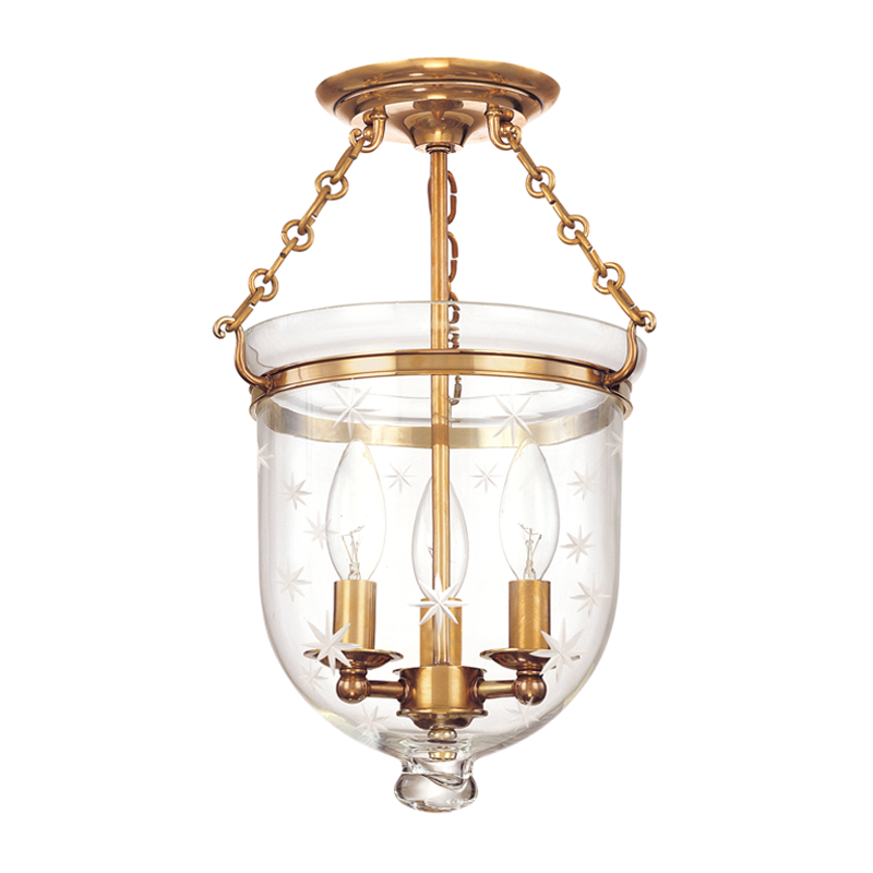 Hampton Semi Flush 10.25" x 15.5"