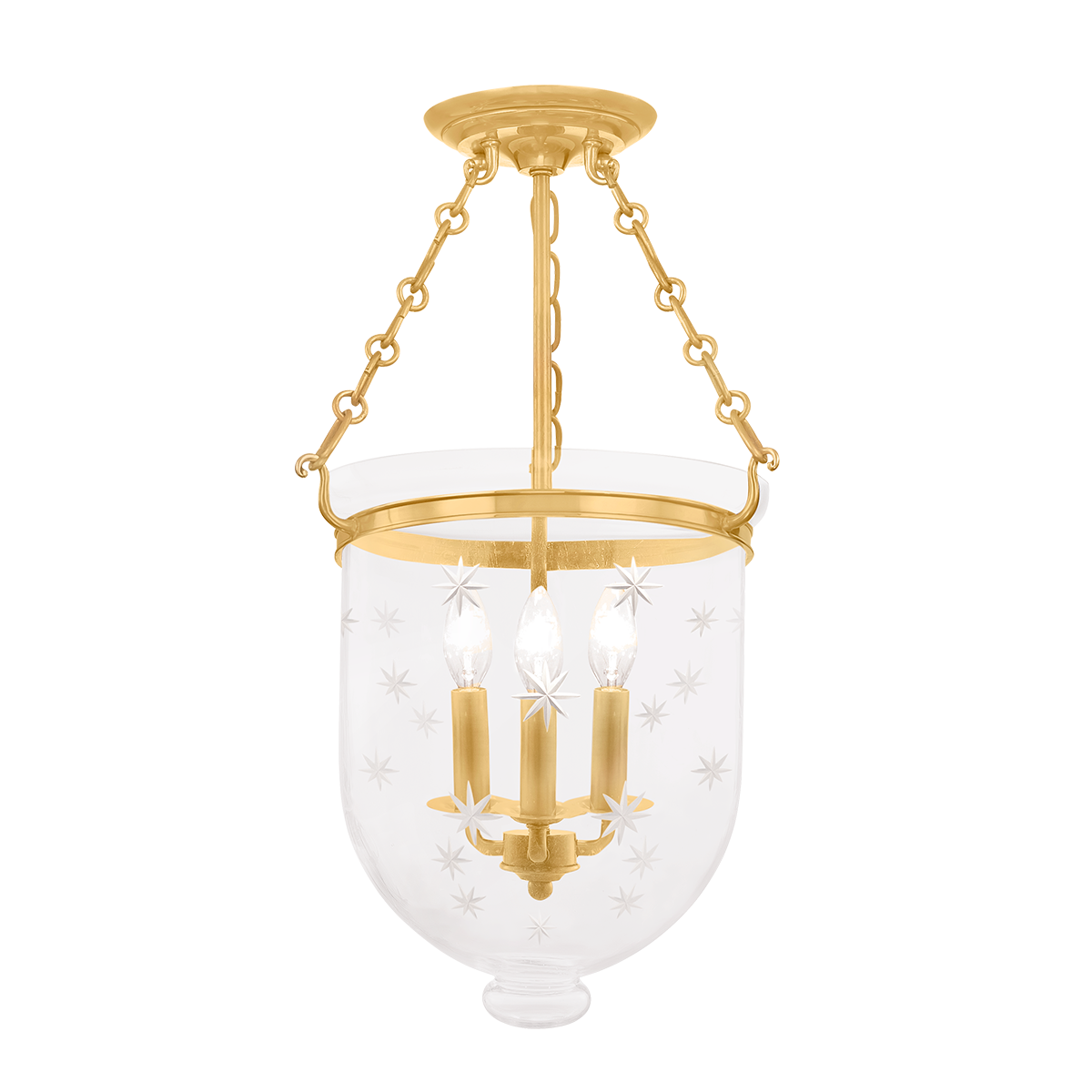 Hampton Semi Flush 12" x 20.25"