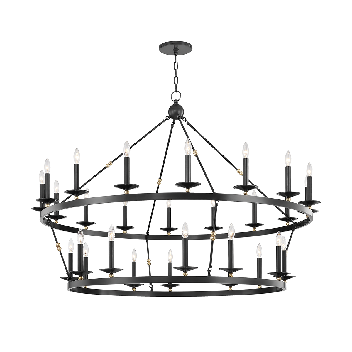 Allendale Chandelier 58" x 40.75"