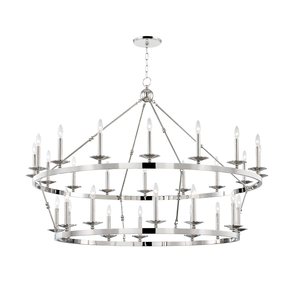 Allendale Chandelier 58" x 40.75"