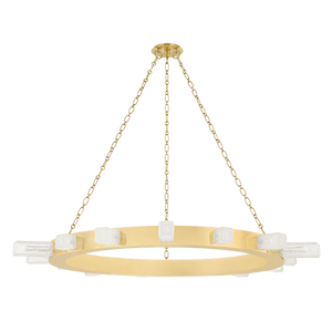 Citrine Chandelier 48.5"