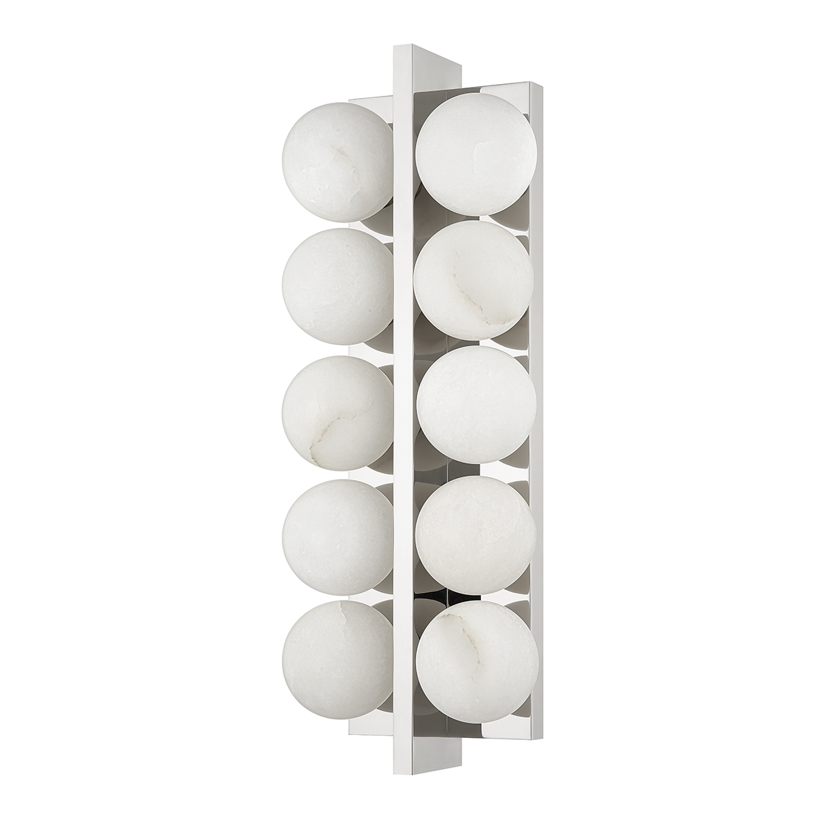 Emille Wall Sconce - Polished Nickel