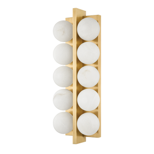 Emille Wall Sconce - Vintage Brass