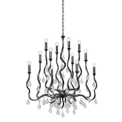 Black / Silver Leaf