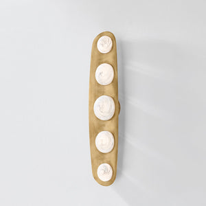 Bezel Wall Sconce 7" x 30.5" - Alt [472-05-VB]