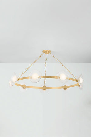 Almandine Chandelier 60.75" x 10" - Alt [485-61-VGL]