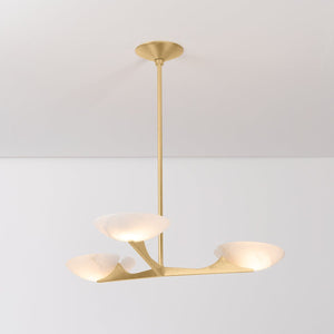 Malachite Chandelier 36.25" - Alt [492-36-VGL]