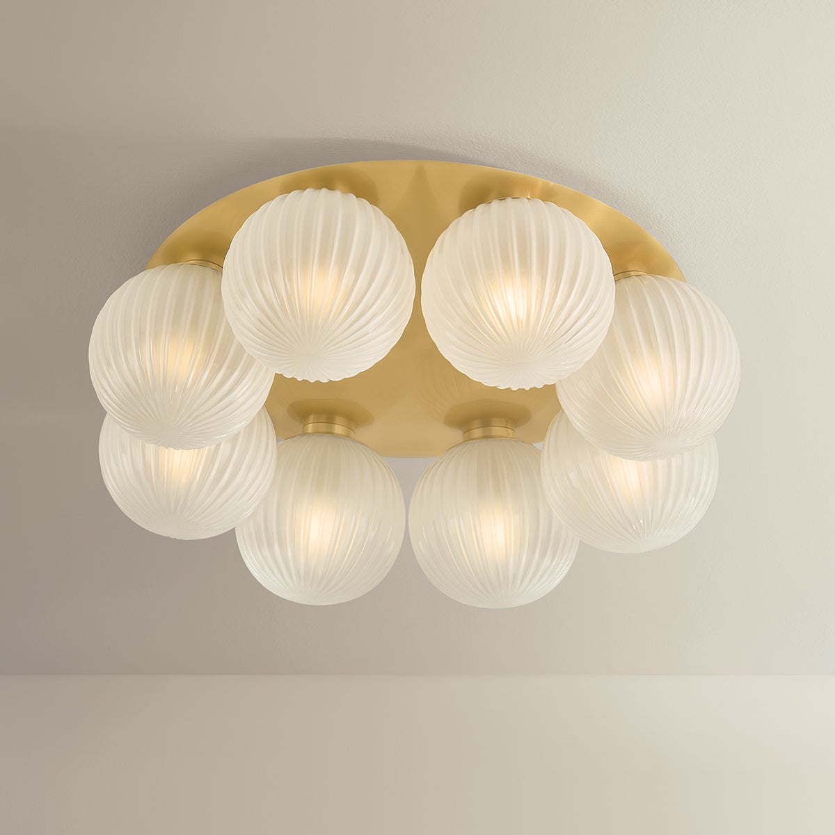 Vernazza Flush Mount 23.5" - Alt [536-24-VPB]