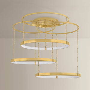 Chiasso Chandelier 55.5" - Alt [537-56-VPB]