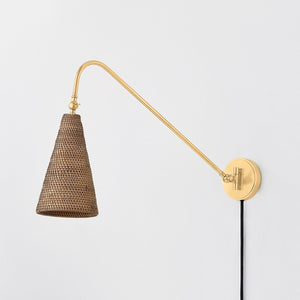 Averack Plug-In Sconce - Alt [5416-AGB]