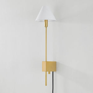 Teaneck Plug-In Sconce - Alt [5424-AGB]