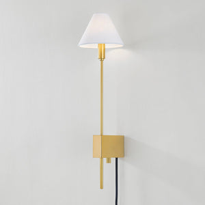 Teaneck Plug-In Sconce - Alt [5424-AGB]