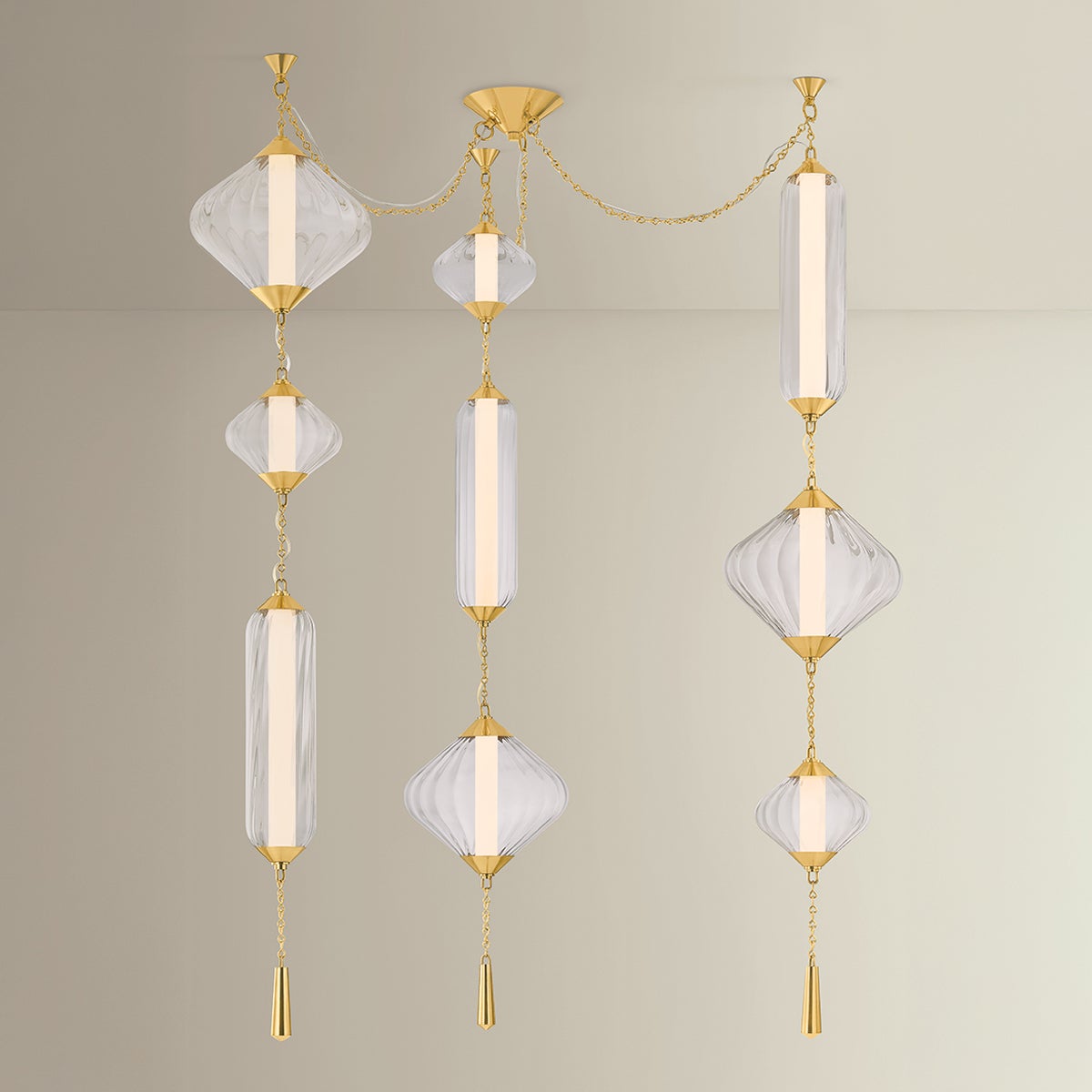 Fiorello Chandelier - Alt [545-56-VPB]