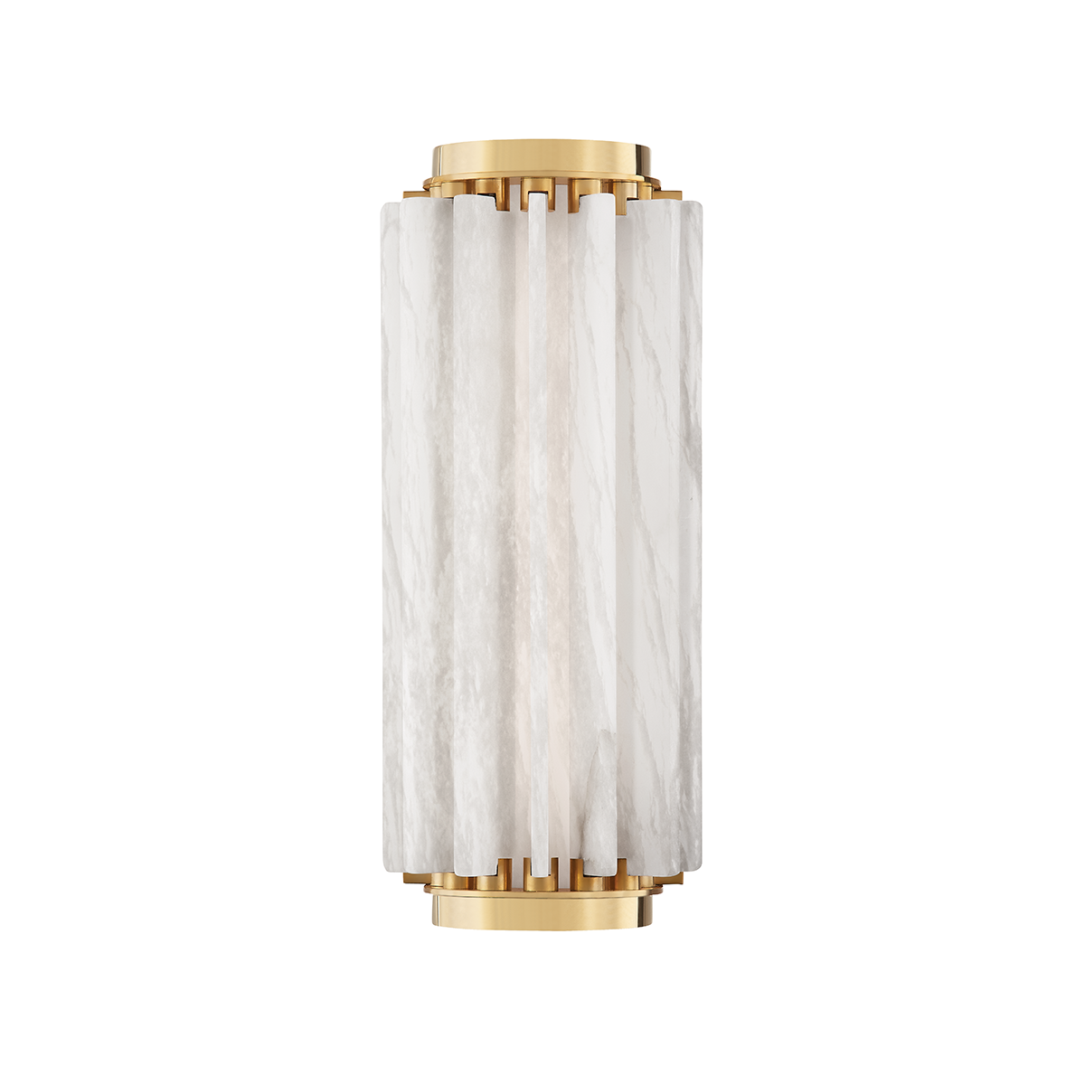 Hillside Wall Sconce in Aged Brass