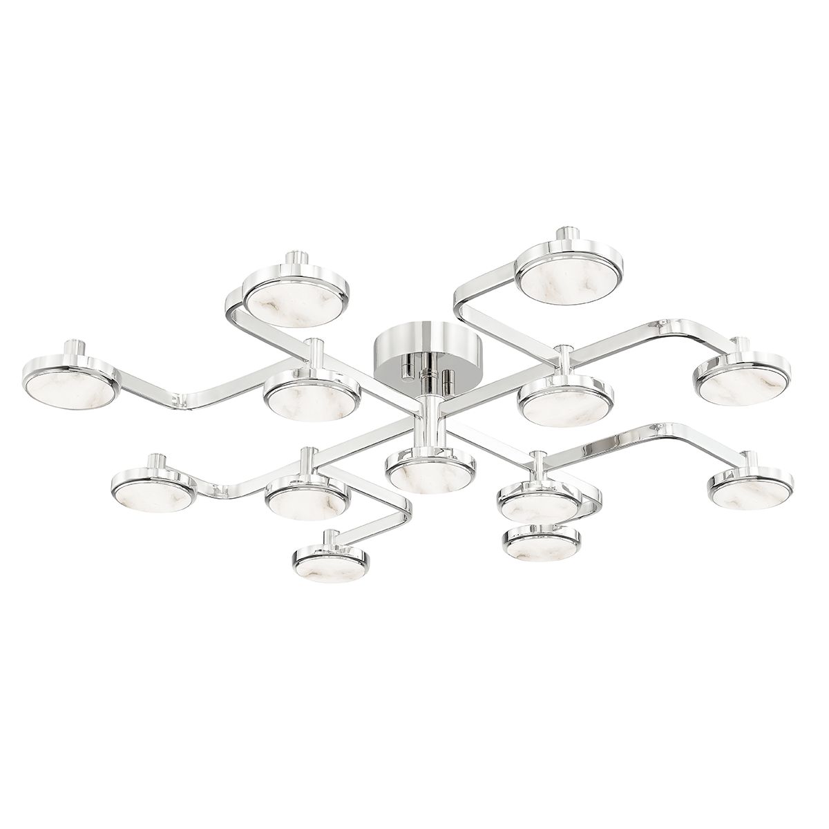 Meander Semi Flush 43.25"