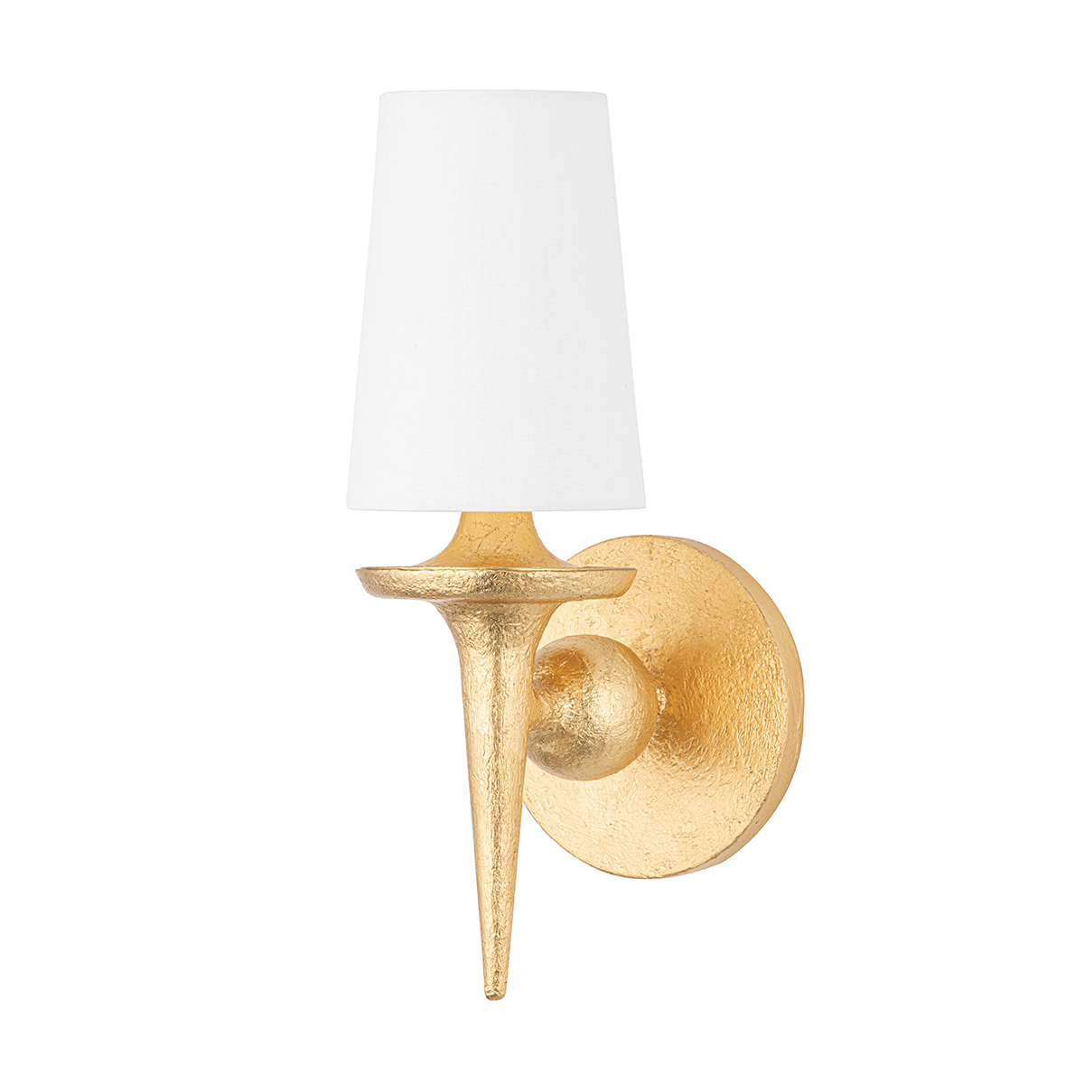Aplique de pared tipo antorcha 6"