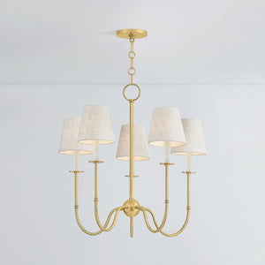 Amina Chandelier 26.5" - Alt [6927-AGB]