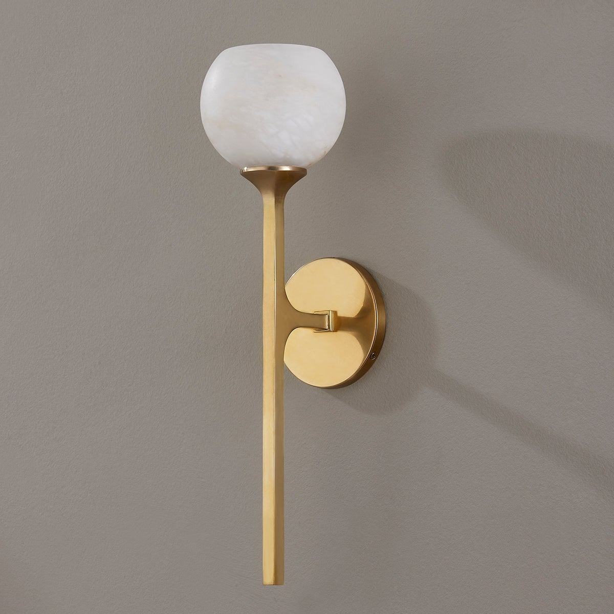 Melton Wall Sconce 1-Light 5" x 18.5" - Alt [7121-AGB]