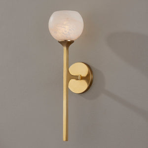 Melton Wall Sconce 1-Light 5" x 18.5" - Alt [7121-AGB]