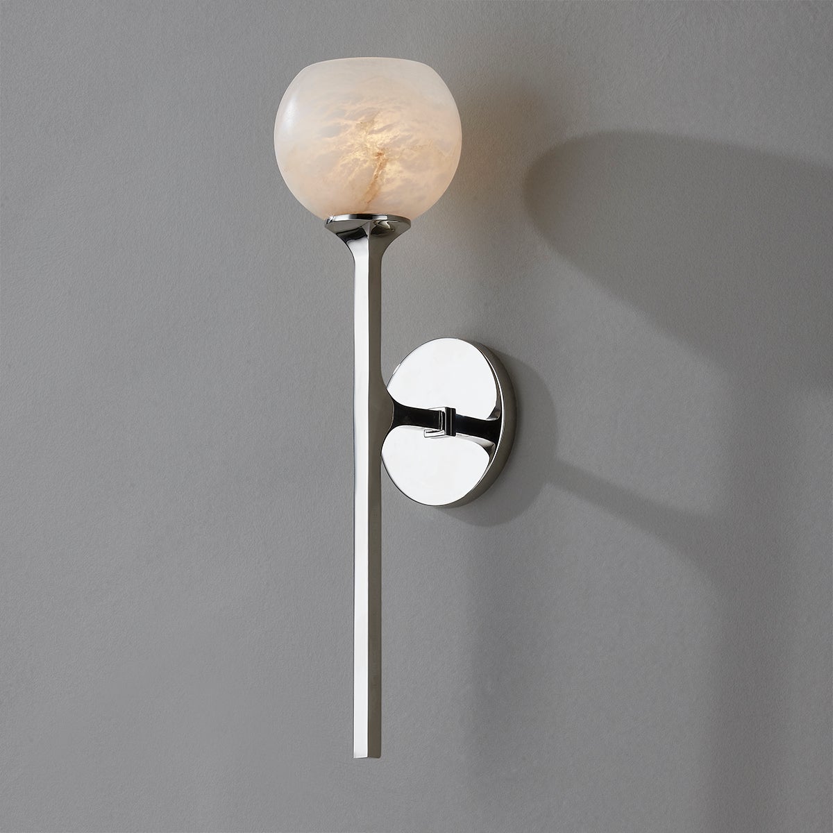 Melton Wall Sconce 1-Light 5" x 18.5" - Alt [7121-PN]