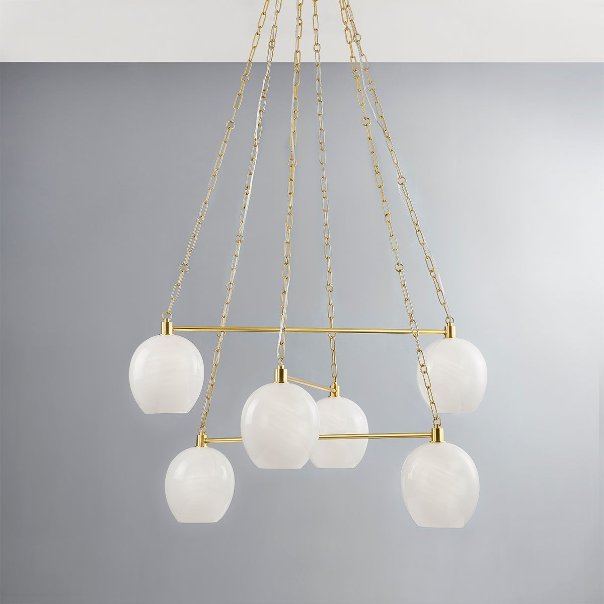 Asbury Park Chandelier 38" - Alt [9138-AGB]