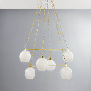 Asbury Park Chandelier 38" - Alt [9138-AGB]