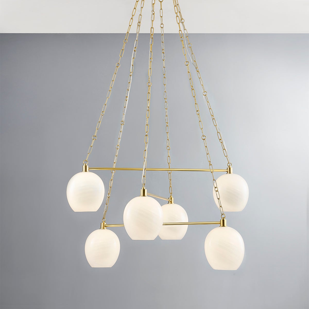 Asbury Park Chandelier 38" - Alt [9138-AGB]