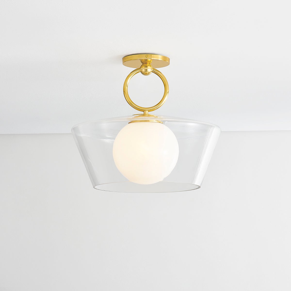 Elmsford Semi Flush - Alt [9517-AGB]