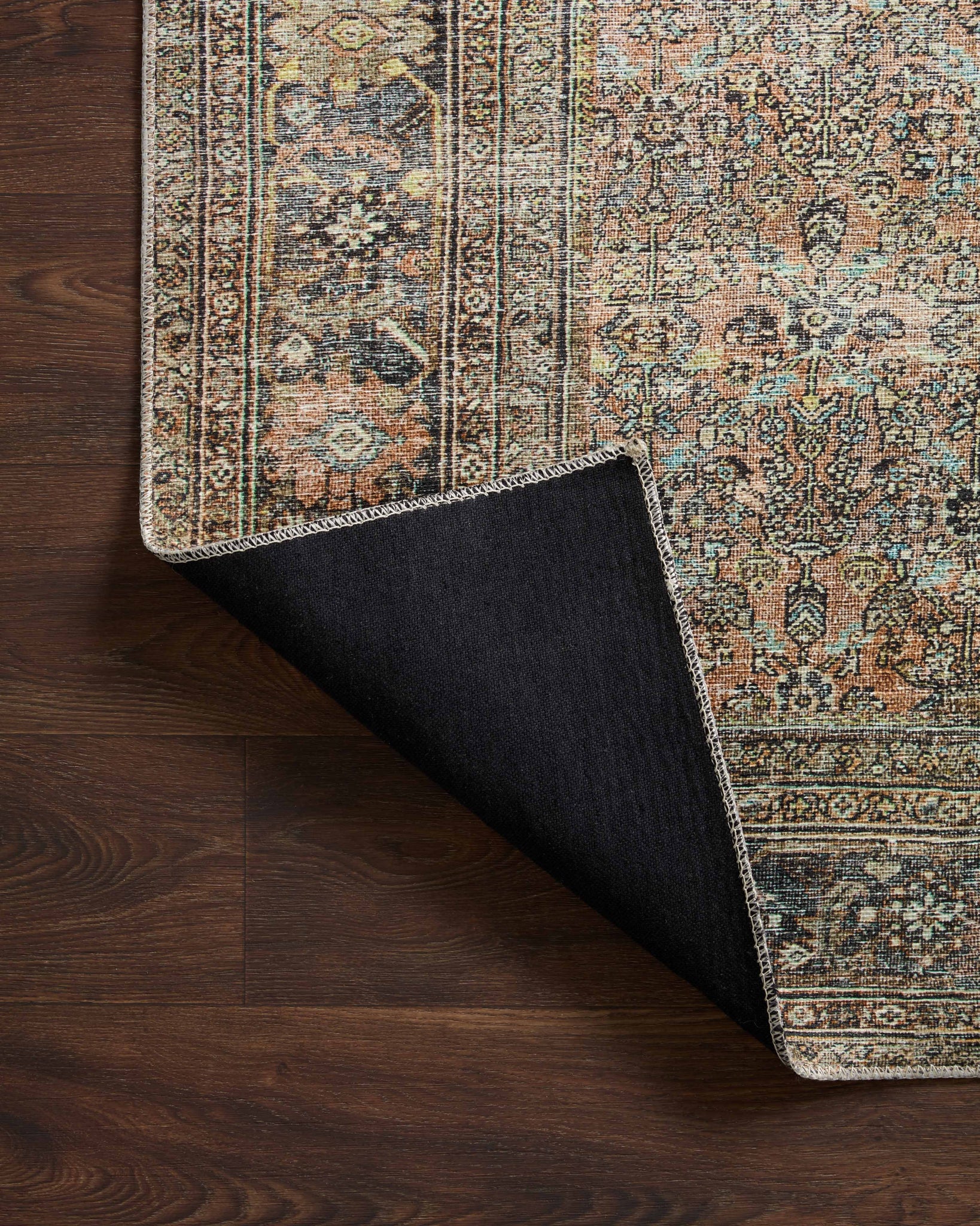 lifestyle view of Adrian Terracotta / Multi luxury Rug