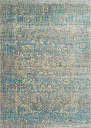 Anastasia Mist / Blue rug — Loloi