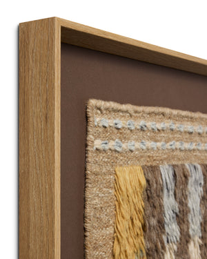 Agadir Natural Rug Art - Wall Art Corner (V)