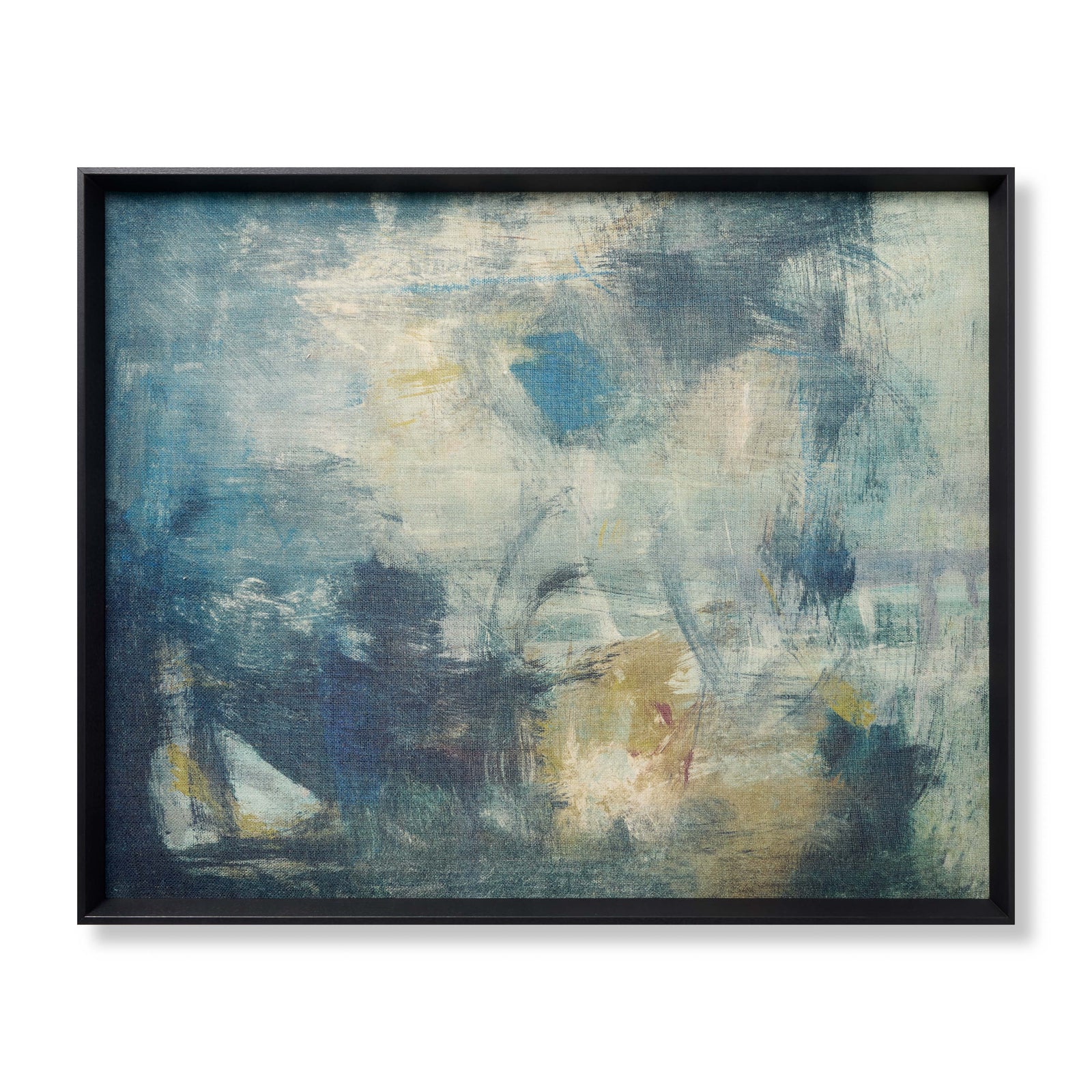 Fading Light Black Rug Art - Aerial Image